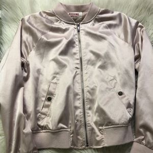 Mossimo Supply Co. Jackets & Coats - Silk Bombshell Jacket Mossimo Supply Co. Jackets & Coats - Silk Bombshell Jacket